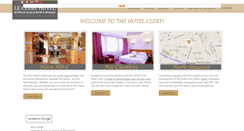 Desktop Screenshot of leclery-hotel-paris.com